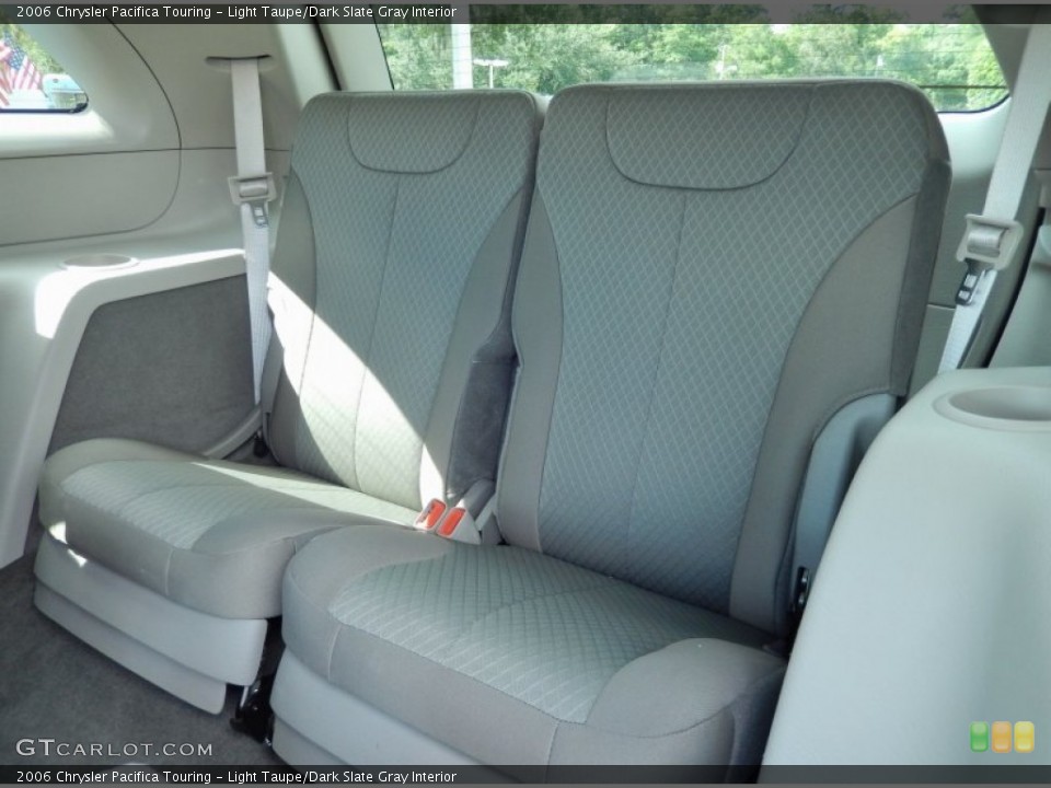 Light Taupe/Dark Slate Gray Interior Rear Seat for the 2006 Chrysler Pacifica Touring #85315699