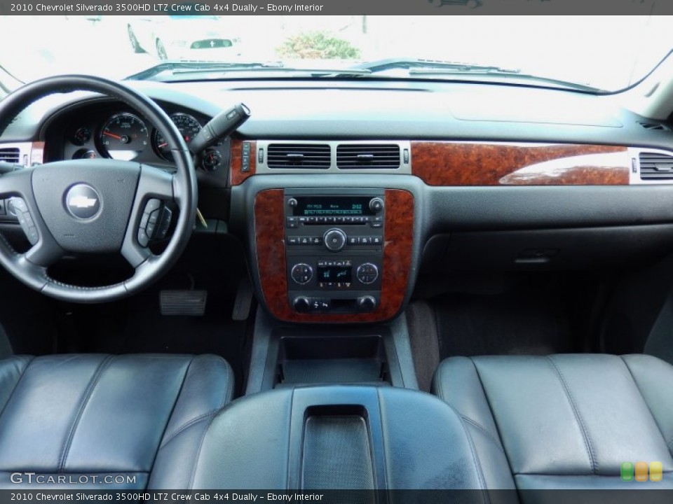 Ebony Interior Dashboard for the 2010 Chevrolet Silverado 3500HD LTZ Crew Cab 4x4 Dually #85316513