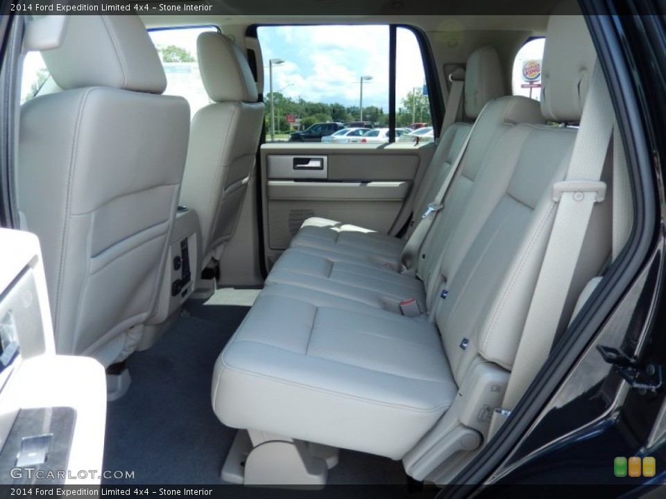 Stone Interior Rear Seat for the 2014 Ford Expedition Limited 4x4 #85317179