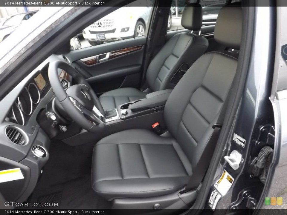 Black Interior Photo for the 2014 Mercedes-Benz C 300 4Matic Sport #85317791