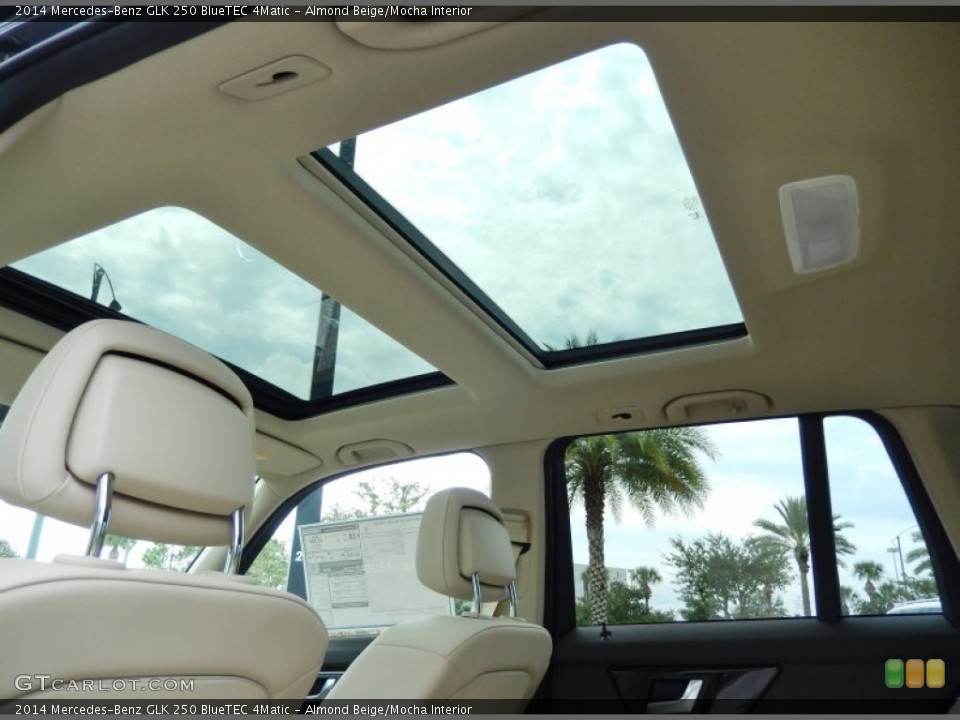 Almond Beige/Mocha Interior Sunroof for the 2014 Mercedes-Benz GLK 250 BlueTEC 4Matic #85318325