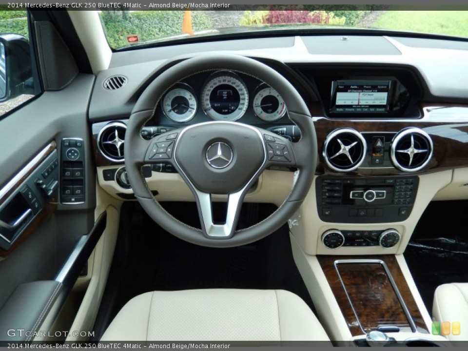 Almond Beige/Mocha Interior Dashboard for the 2014 Mercedes-Benz GLK 250 BlueTEC 4Matic #85318352