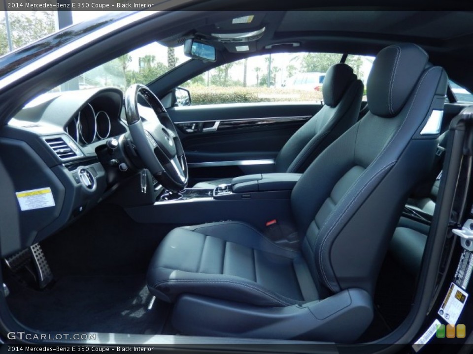 Black Interior Photo for the 2014 Mercedes-Benz E 350 Coupe #85318583