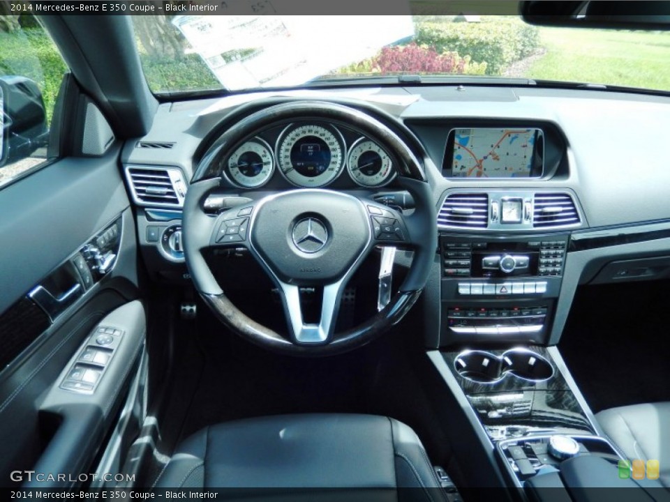 Black Interior Dashboard for the 2014 Mercedes-Benz E 350 Coupe #85318658