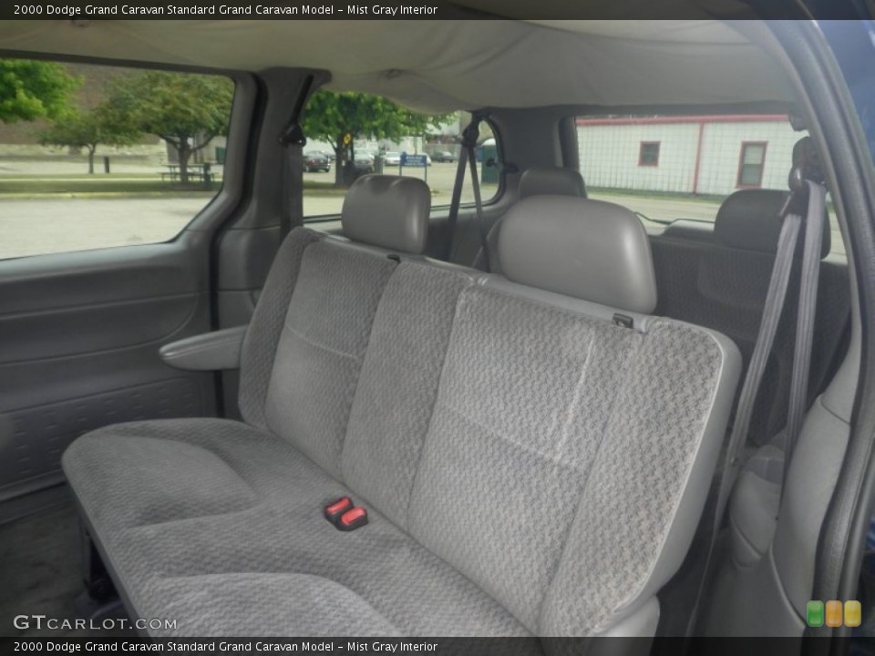 Mist Gray Interior Rear Seat for the 2000 Dodge Grand Caravan  #85319621
