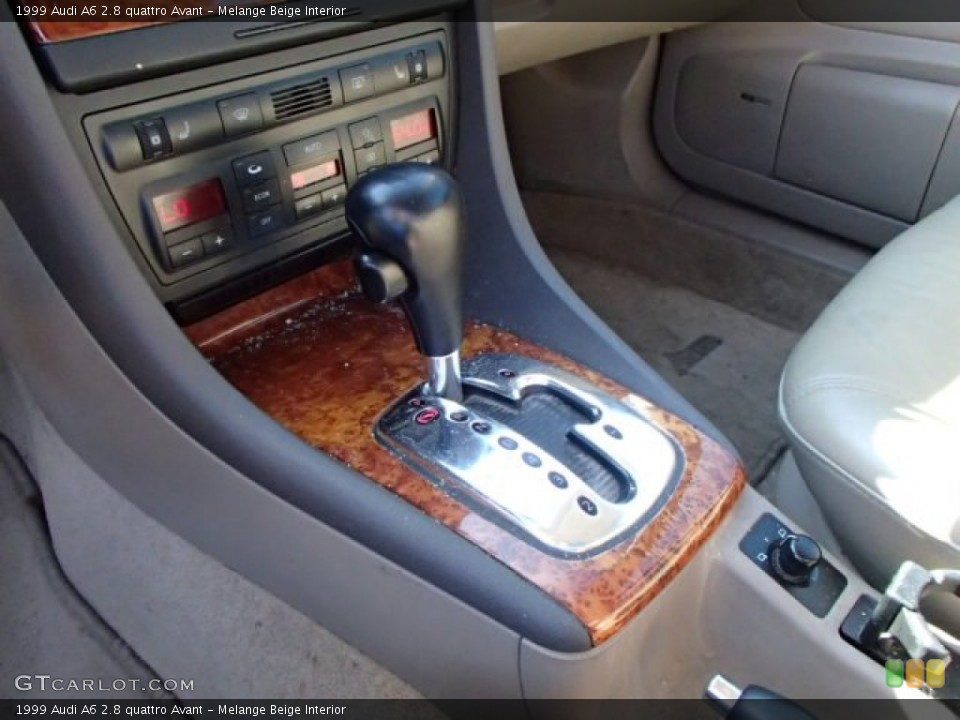 Melange Beige Interior Transmission for the 1999 Audi A6 2.8 quattro Avant #85320792