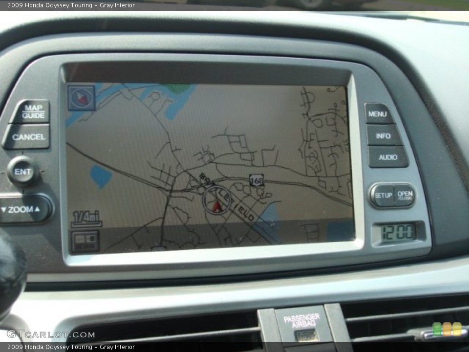 Gray Interior Navigation for the 2009 Honda Odyssey Touring #85321553