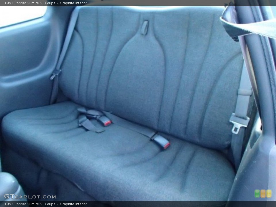 Graphite Interior Rear Seat for the 1997 Pontiac Sunfire SE Coupe #85324559
