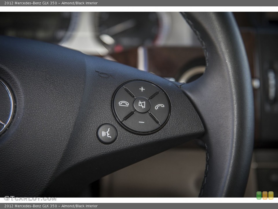 Almond/Black Interior Controls for the 2012 Mercedes-Benz GLK 350 #85325207