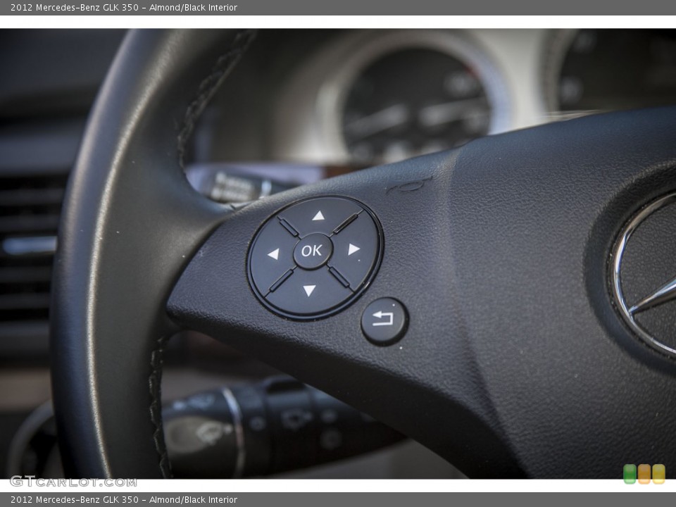 Almond/Black Interior Controls for the 2012 Mercedes-Benz GLK 350 #85325241