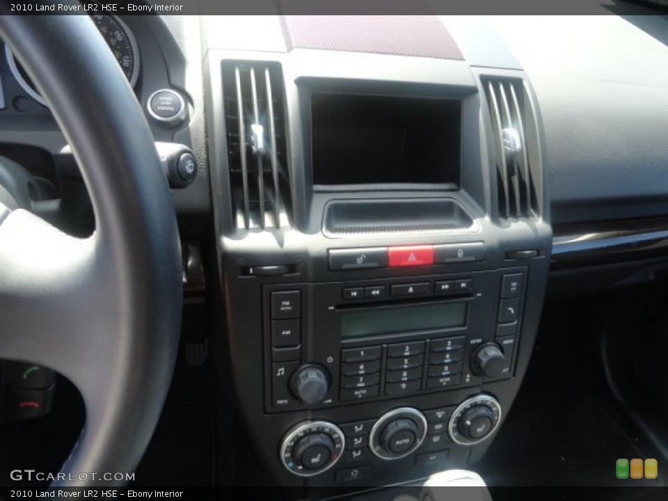 Ebony Interior Controls for the 2010 Land Rover LR2 HSE #85327466