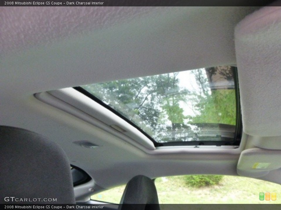 Dark Charcoal Interior Sunroof for the 2008 Mitsubishi Eclipse GS Coupe #85333019