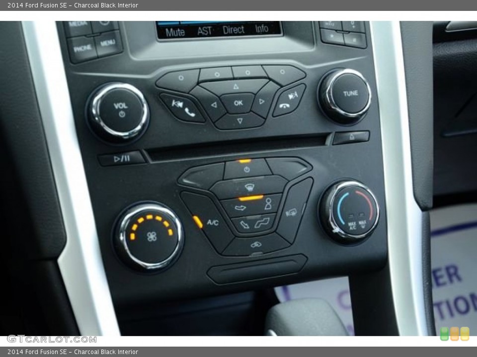 Charcoal Black Interior Controls for the 2014 Ford Fusion SE #85333256