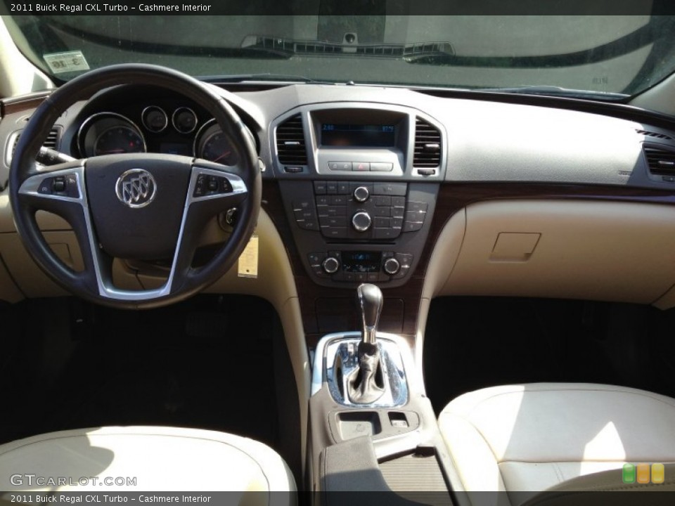 Cashmere Interior Dashboard for the 2011 Buick Regal CXL Turbo #85340318