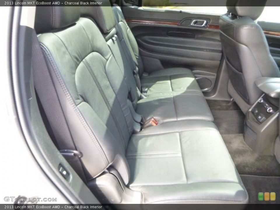 Charcoal Black Interior Rear Seat for the 2013 Lincoln MKT EcoBoost AWD #85341420