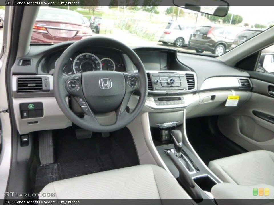 Gray Interior Prime Interior for the 2014 Honda Accord LX Sedan #85346327