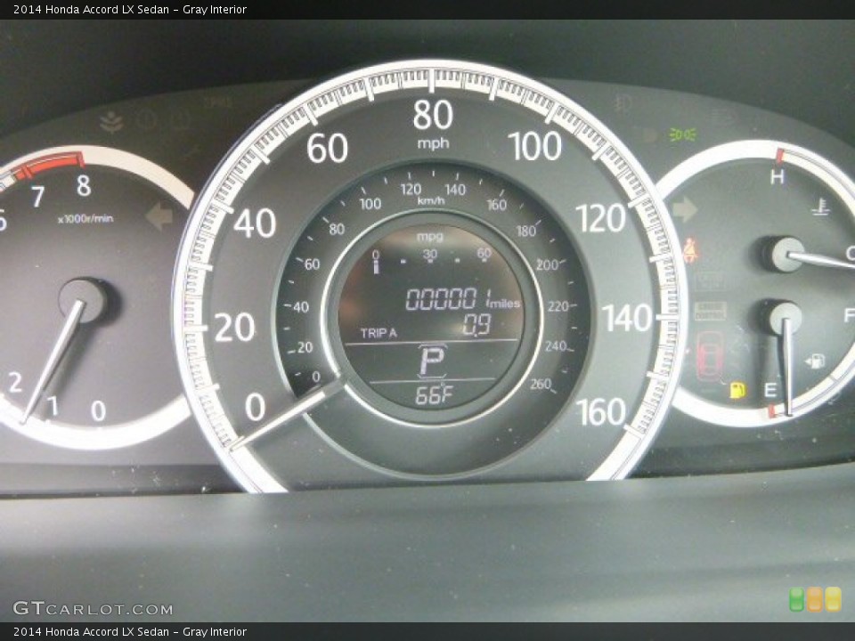 Gray Interior Gauges for the 2014 Honda Accord LX Sedan #85346423