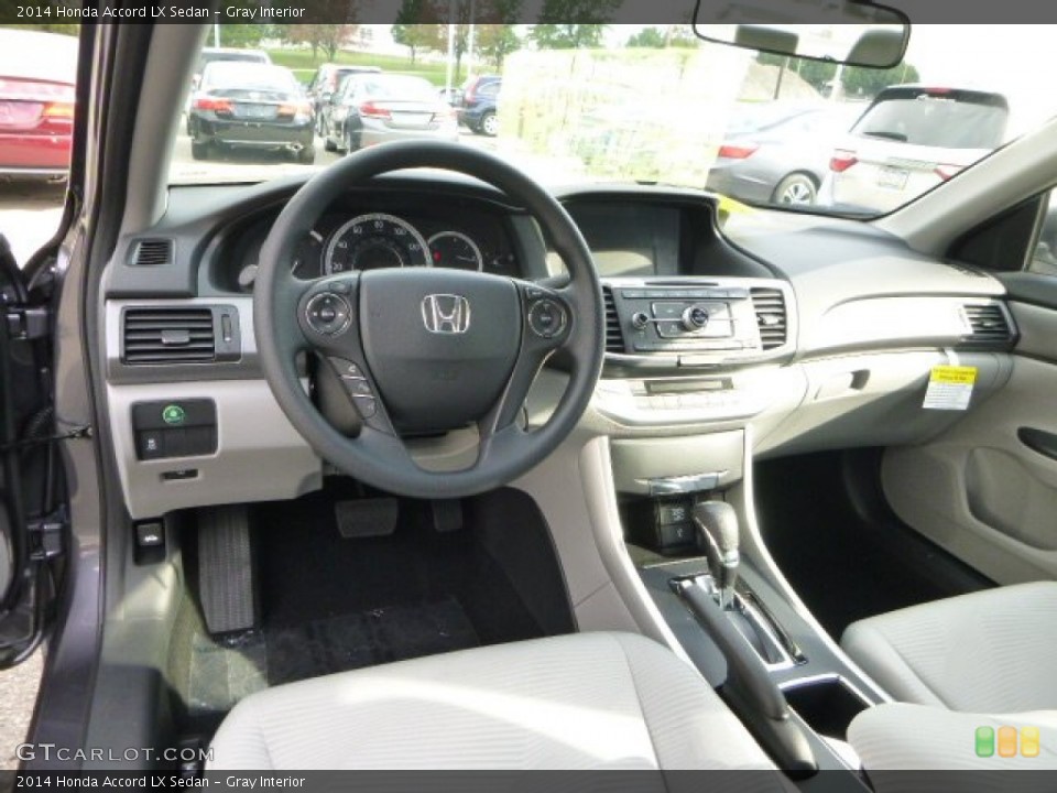 Gray Interior Dashboard for the 2014 Honda Accord LX Sedan #85346579