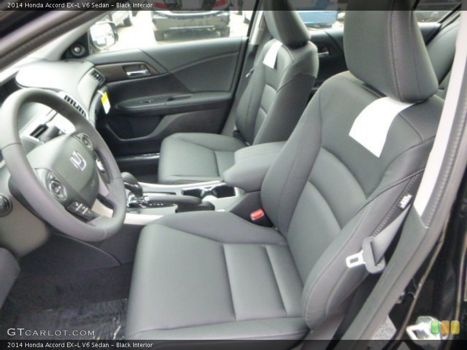 Black Interior Photo for the 2014 Honda Accord EX-L V6 Sedan #85346825