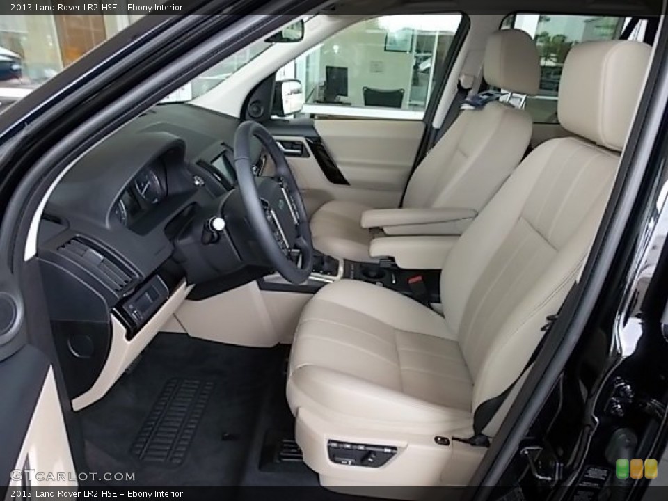 Ebony Interior Photo for the 2013 Land Rover LR2 HSE #85346987