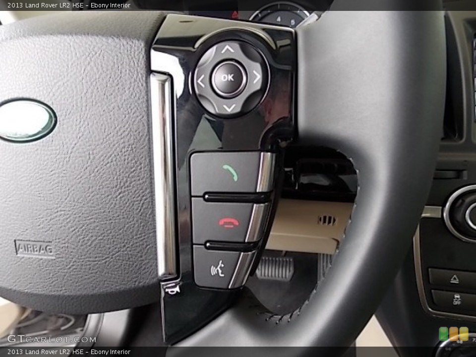 Ebony Interior Controls for the 2013 Land Rover LR2 HSE #85347396