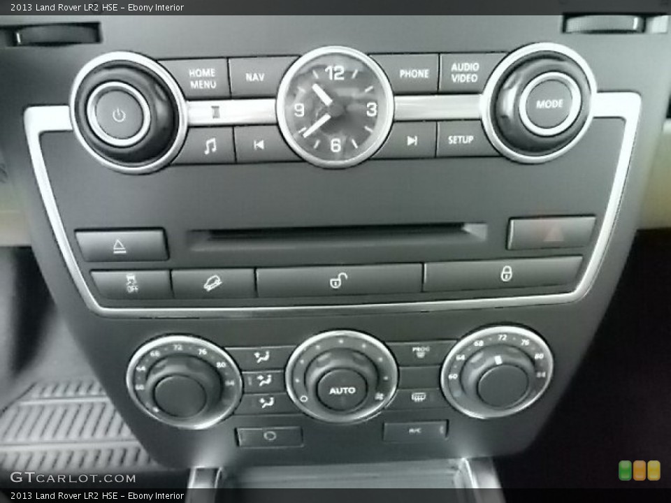 Ebony Interior Controls for the 2013 Land Rover LR2 HSE #85347458