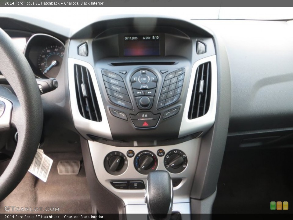 Charcoal Black Interior Controls for the 2014 Ford Focus SE Hatchback #85348865