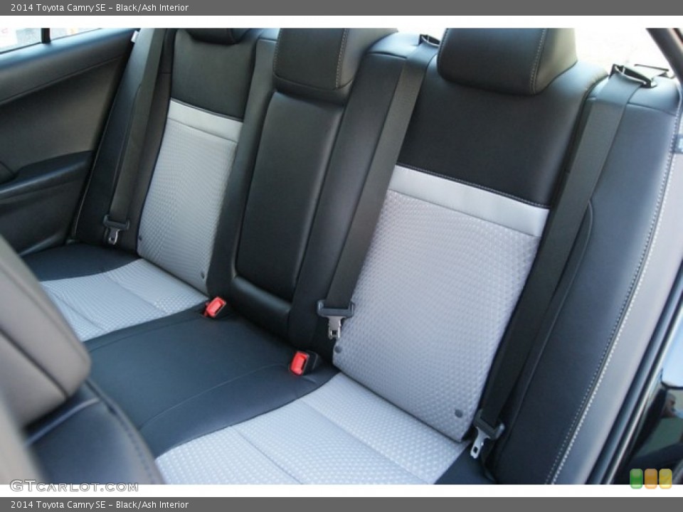 Black/Ash Interior Rear Seat for the 2014 Toyota Camry SE #85349315