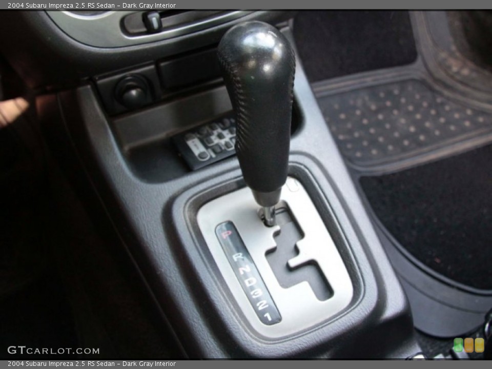 Dark Gray Interior Transmission for the 2004 Subaru Impreza 2.5 RS Sedan #85349909