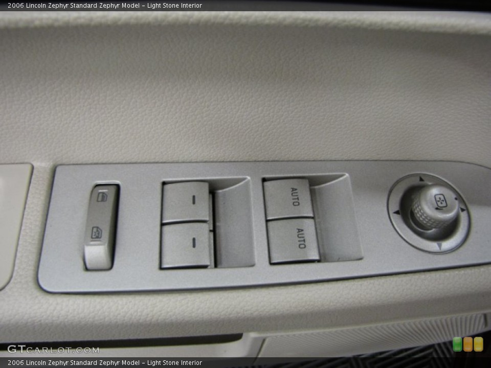 Light Stone Interior Controls for the 2006 Lincoln Zephyr  #85353176