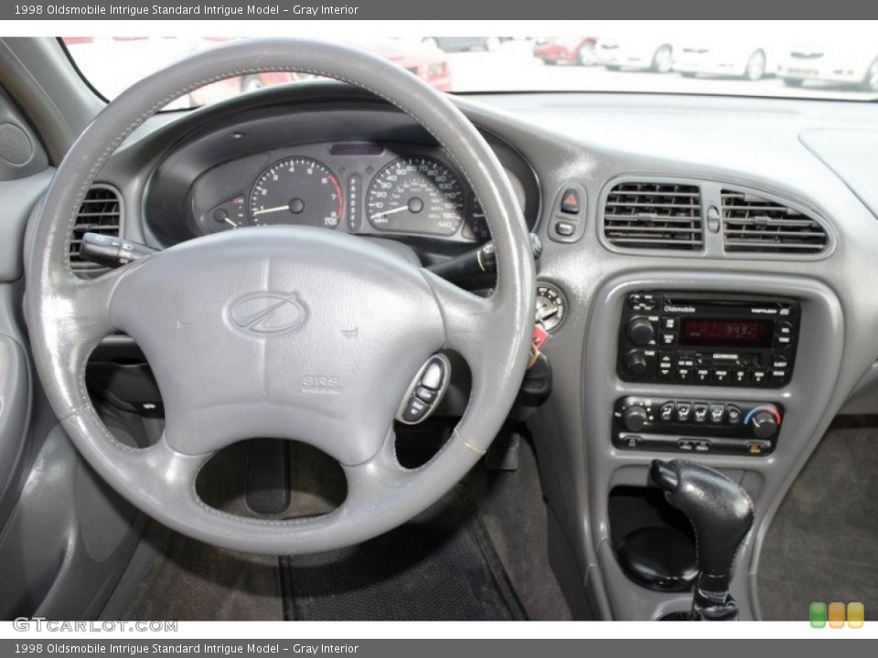 Gray Interior Steering Wheel for the 1998 Oldsmobile Intrigue  #85355558
