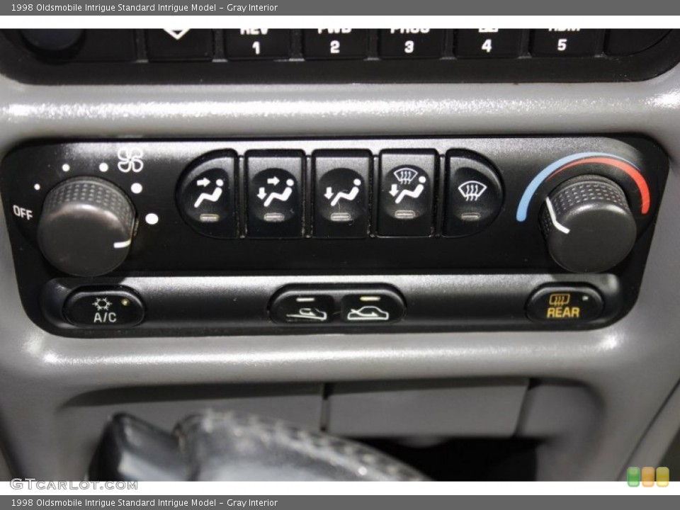 Gray Interior Controls for the 1998 Oldsmobile Intrigue  #85355609