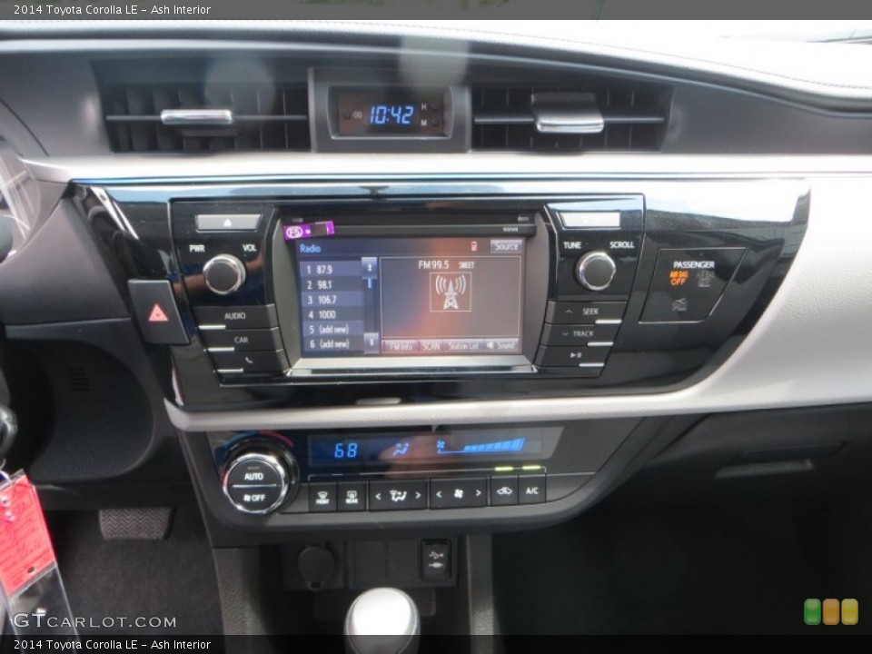 Ash Interior Controls for the 2014 Toyota Corolla LE #85362487