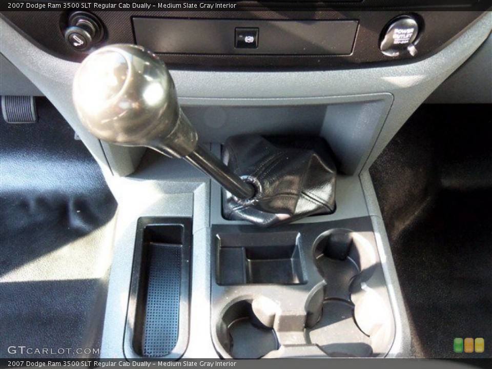 Medium Slate Gray Interior Transmission for the 2007 Dodge Ram 3500 SLT Regular Cab Dually #85366921