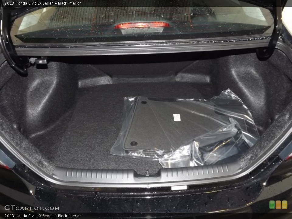 Black Interior Trunk for the 2013 Honda Civic LX Sedan #85369980