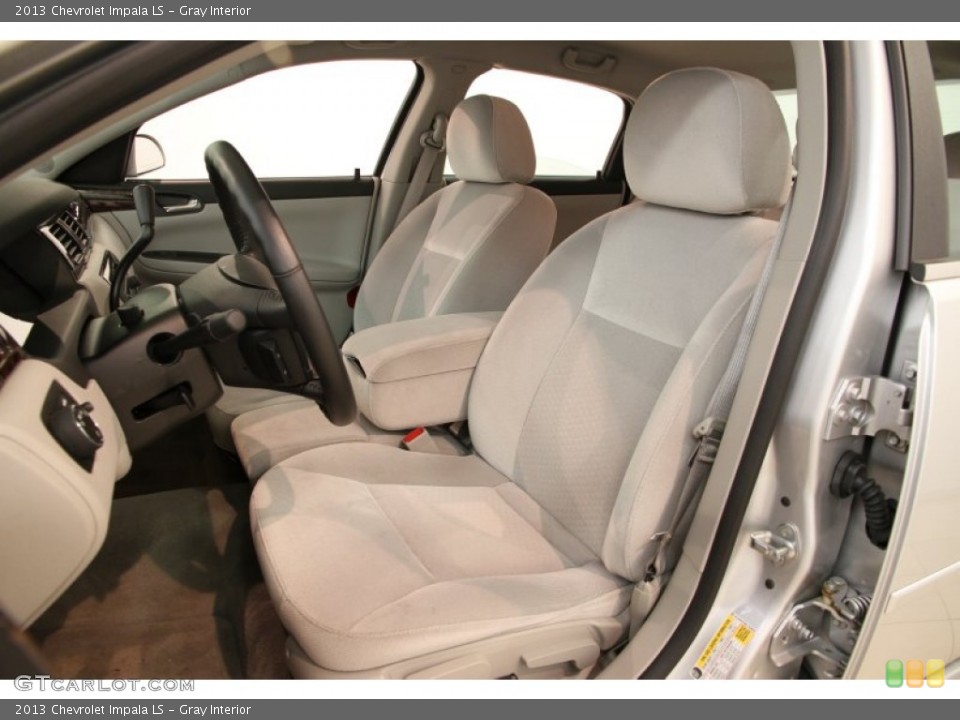 Gray Interior Front Seat for the 2013 Chevrolet Impala LS #85372648