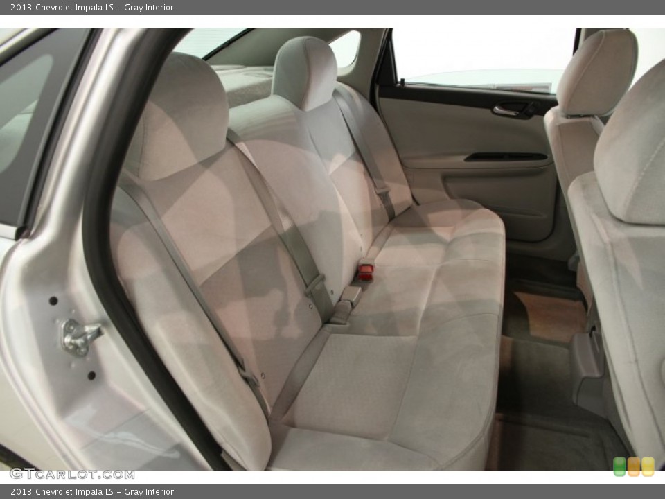 Gray Interior Rear Seat for the 2013 Chevrolet Impala LS #85372780