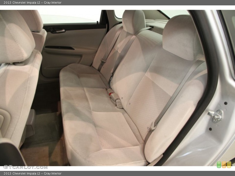 Gray Interior Rear Seat for the 2013 Chevrolet Impala LS #85372810