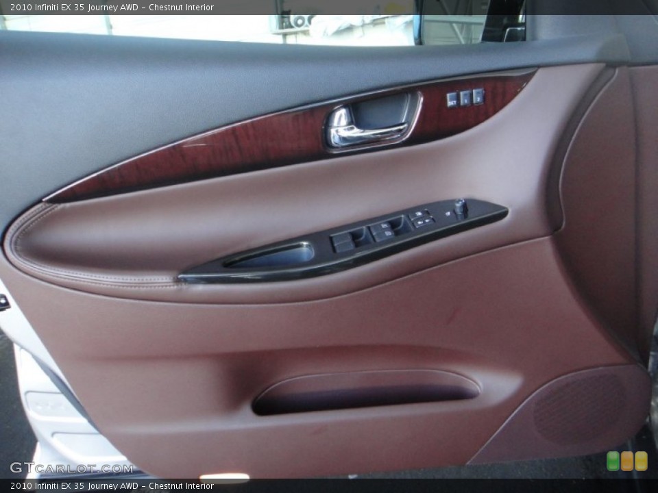 Chestnut Interior Door Panel for the 2010 Infiniti EX 35 Journey AWD #85374072