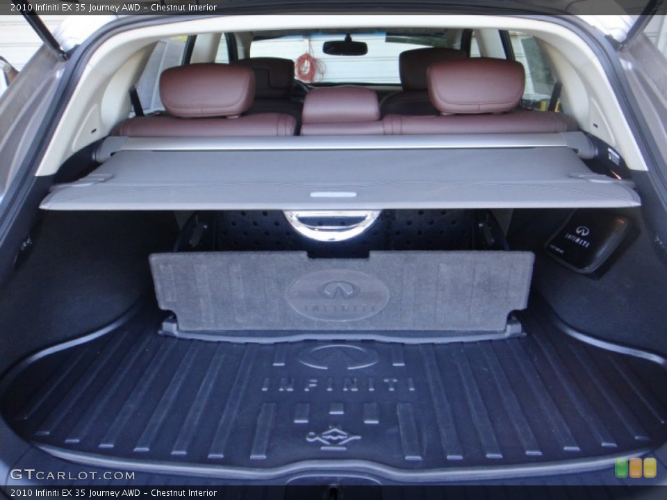 Chestnut Interior Trunk for the 2010 Infiniti EX 35 Journey AWD #85374151