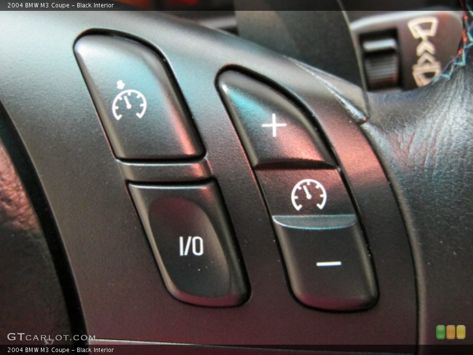 Black Interior Controls for the 2004 BMW M3 Coupe #85374760
