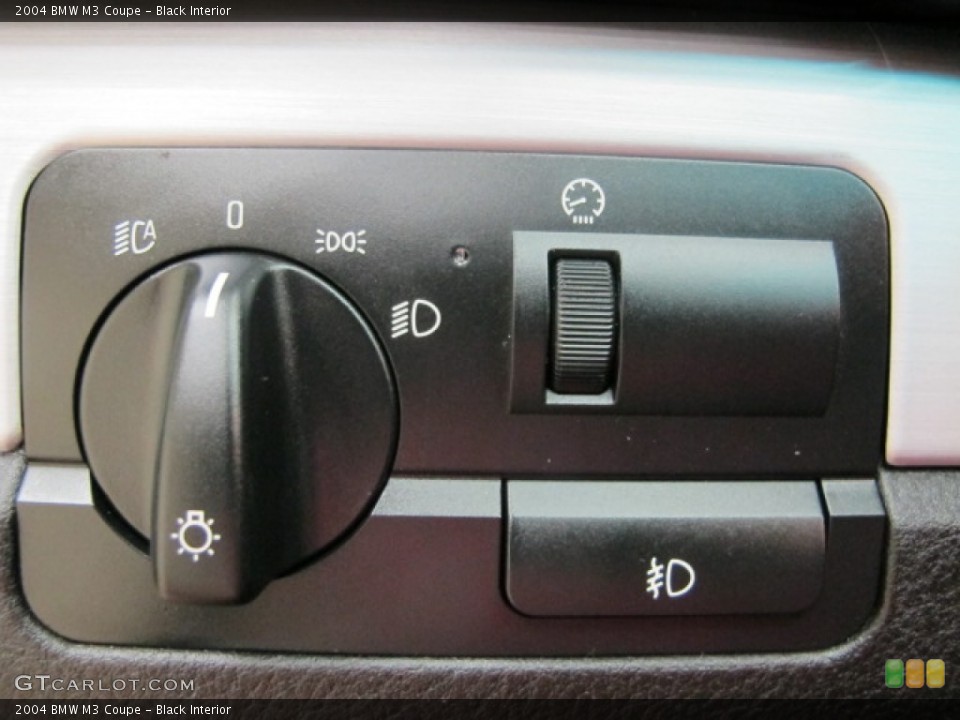 Black Interior Controls for the 2004 BMW M3 Coupe #85374784