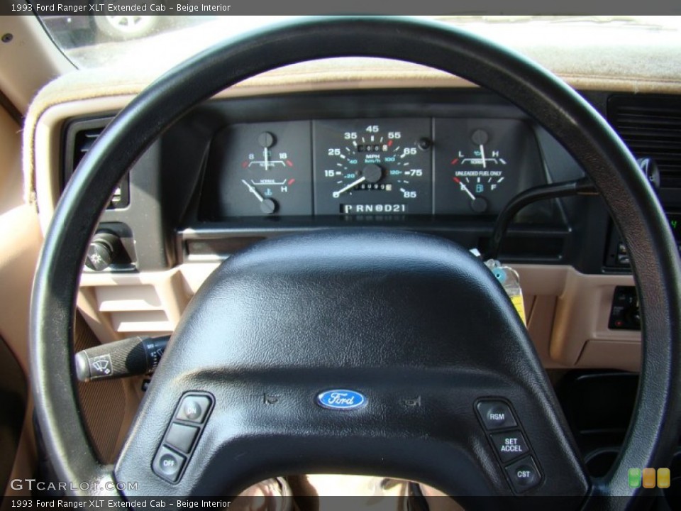 Beige 1993 Ford Ranger Interiors