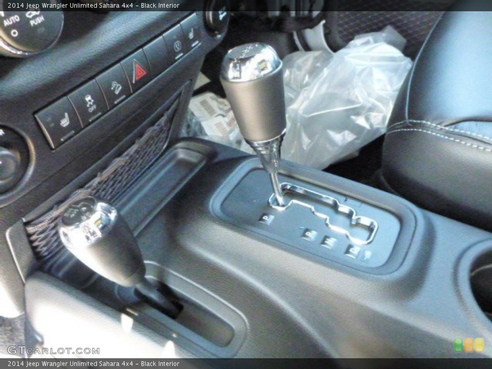 Black Interior Transmission for the 2014 Jeep Wrangler Unlimited Sahara 4x4 #85378972