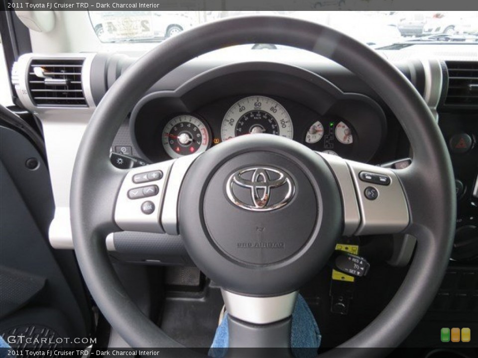 Dark Charcoal Interior Steering Wheel for the 2011 Toyota FJ Cruiser TRD #85379131