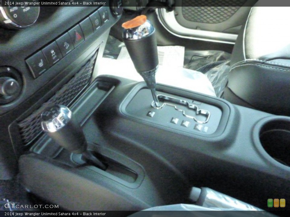 Black Interior Transmission for the 2014 Jeep Wrangler Unlimited Sahara 4x4 #85379413