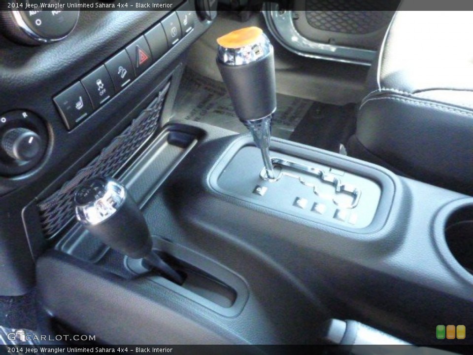 Black Interior Transmission for the 2014 Jeep Wrangler Unlimited Sahara 4x4 #85379860