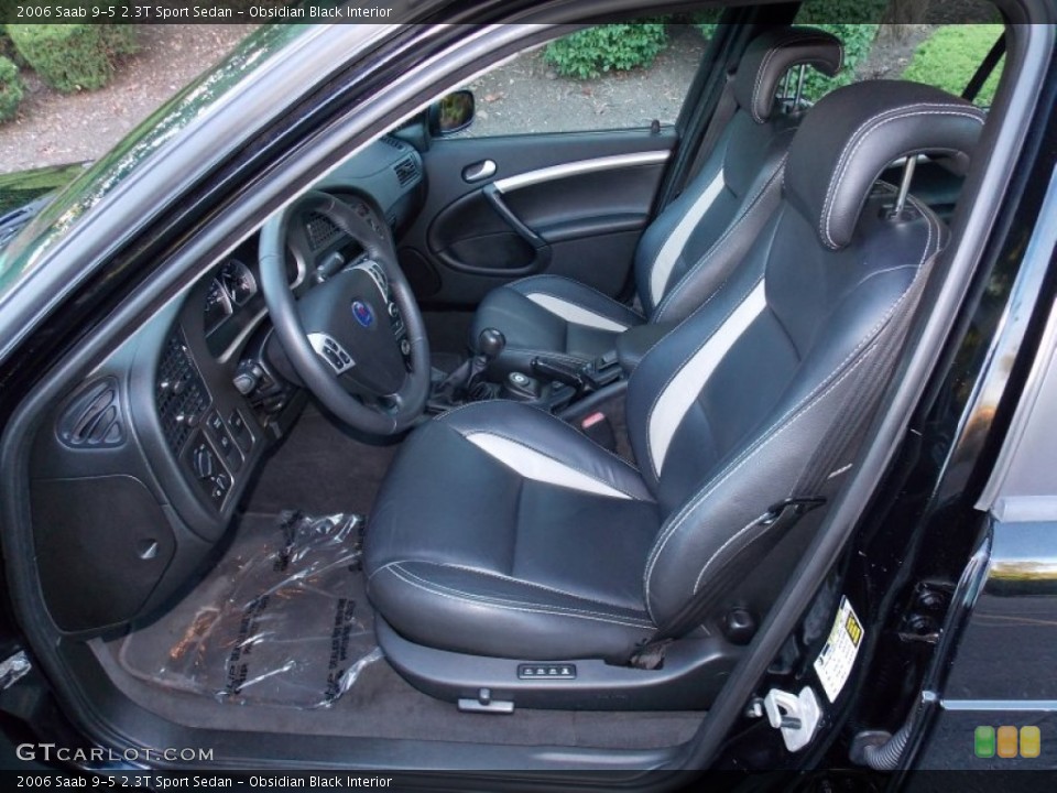 Obsidian Black Interior Photo for the 2006 Saab 9-5 2.3T Sport Sedan #85379890