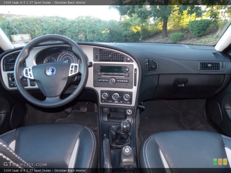 Obsidian Black Interior Dashboard for the 2006 Saab 9-5 2.3T Sport Sedan #85379935