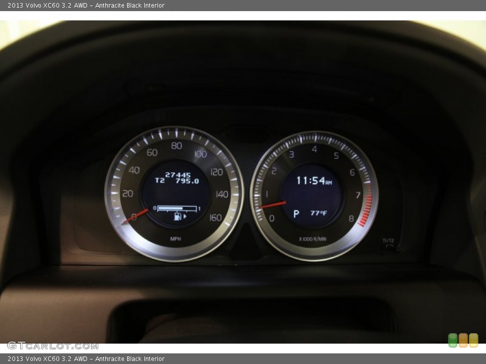 Anthracite Black Interior Gauges for the 2013 Volvo XC60 3.2 AWD #85380691